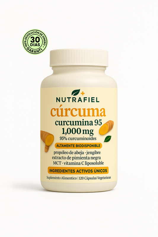 Cúrcuma con Pimienta Negra y Aceite MCT – 1,000mg